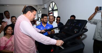HRDA द्वारा नवनिर्मित स्पोर्ट्स कॉम्पलेक्स का मुख्यमंत्री पुष्कर सिंह धामी ने किया लोकार्पण