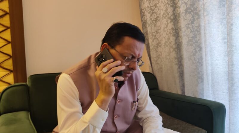 नीति घाटी में लापता BRO हवलदार पंकज की तलाश तेज, सीएम धामी ने परिजनों से फोन पर की बात