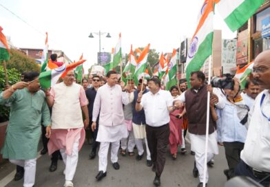 मुख्यमंत्री धामी ने हर घर तिरंगा यात्रा कार्यक्रम में किया प्रतिभाग, प्रदेशवासियों से स्वतंत्रता दिवस पर अपने घरों में तिरंगा फहराने का किया आवाह्न