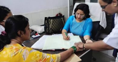 सीएमओ डॉ. मेघना असवाल का औचक निरीक्षण, स्वास्थ्य सेवाओं में सुधार के दिए निर्देश